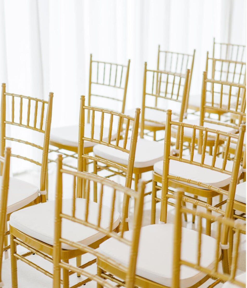 Chivary wedding rental chair